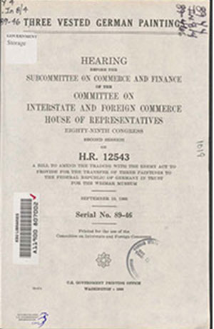 3 german painting hearing