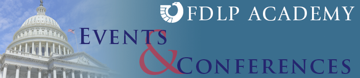 Events and conferences banner.