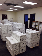 Federal Register Delivered in Boxes