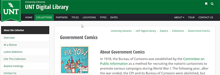 UNT banner graphic