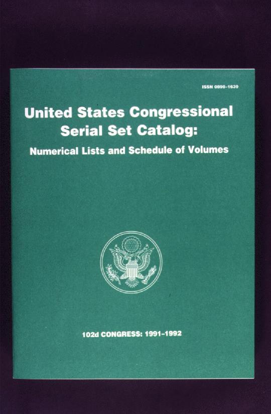 Serial Set Catalog