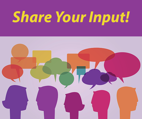 Share Your Input