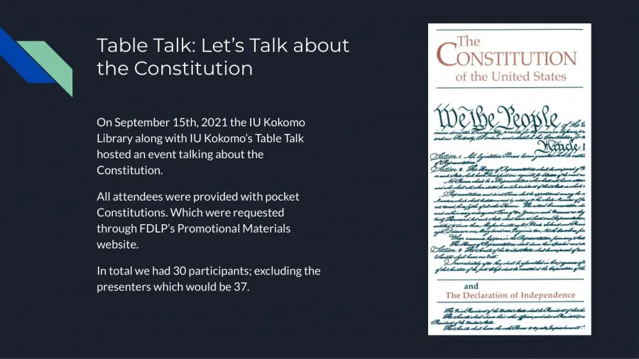 Table Talk: Let’s Talk About the Constitution