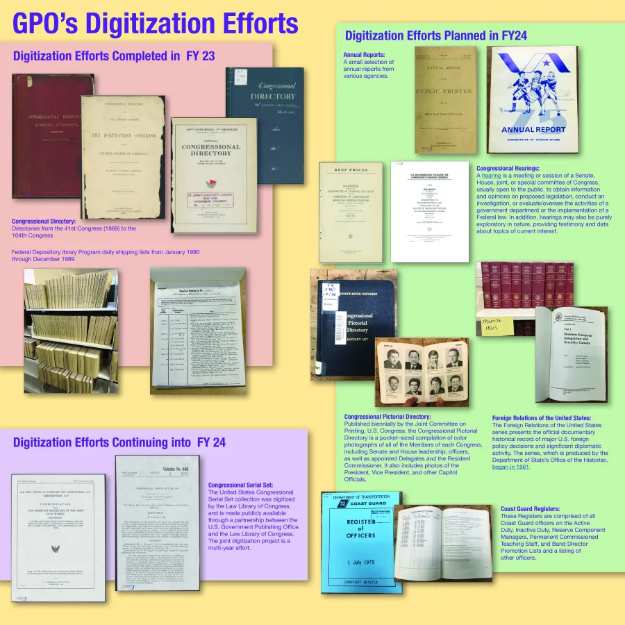 GPO Digitization Efforts 