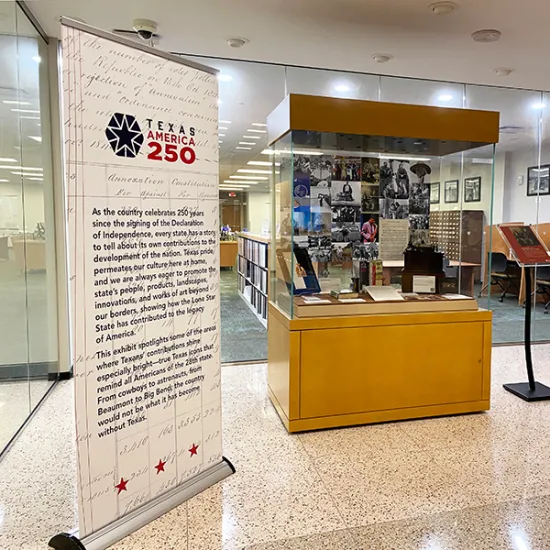 The Texas State Library and Archives Commission: America 250 Celebrations